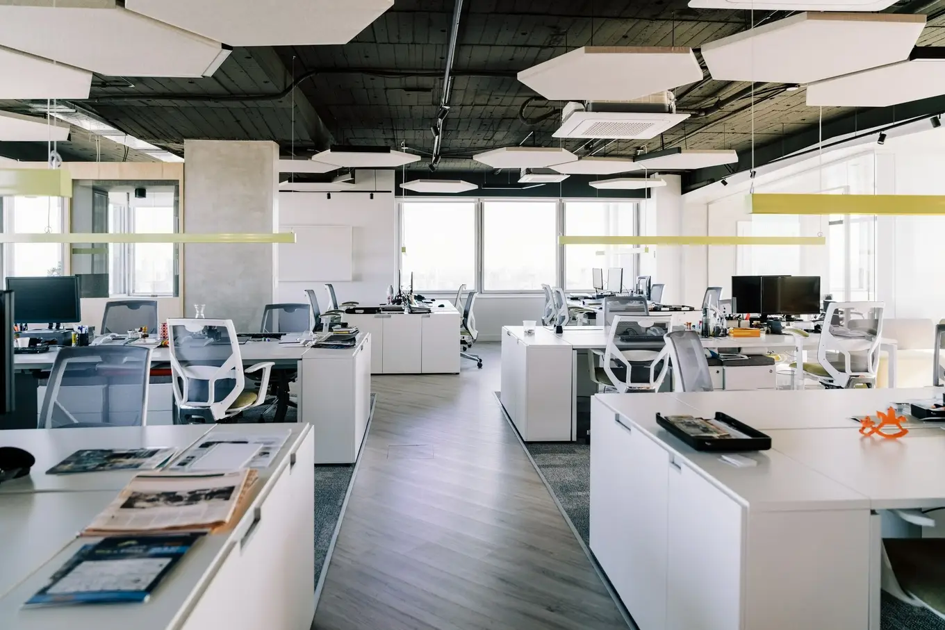 open space w biurze